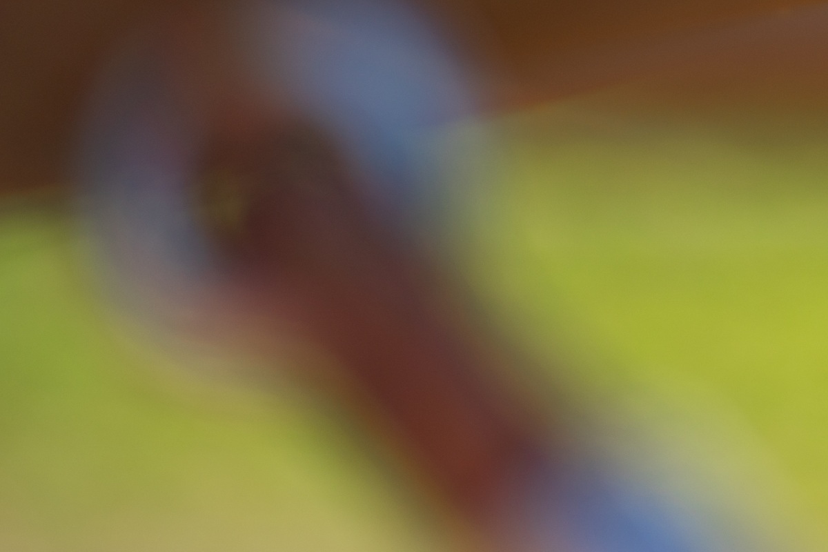 Vergrößerung vor der Schärfeebene / Enlargement in front of focus plane