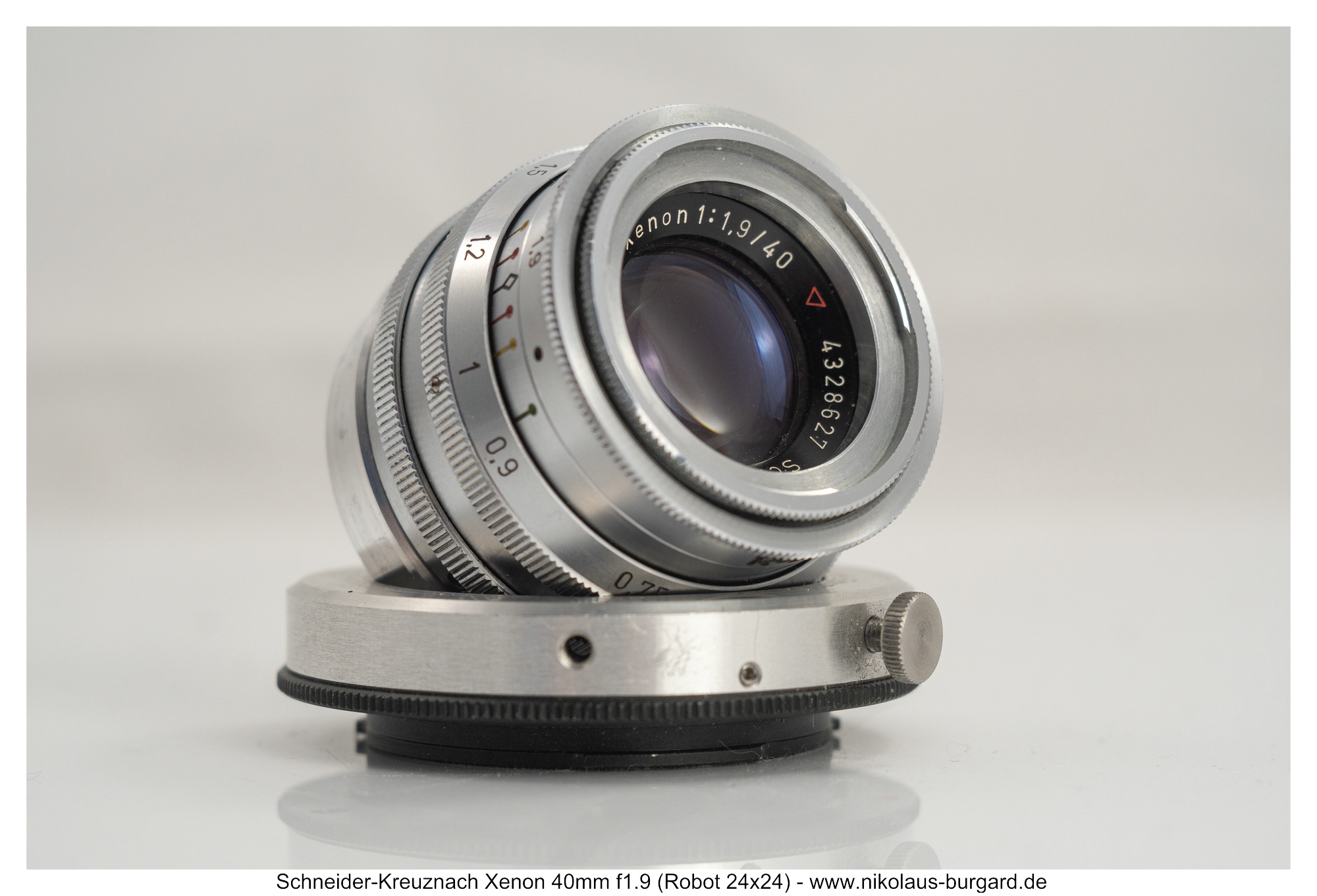Schneider-Kreuznach Xenon 40mm f1.9 (Robot 24x24) - Nikolaus Schneider-Kreuznach Xenon 40mm f1.9 (Robot 24x24) - Nikolaus