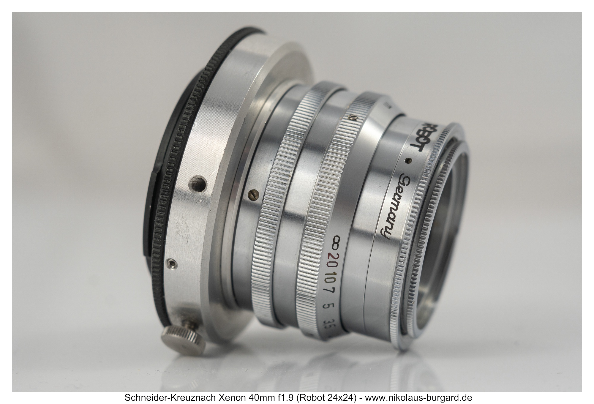 Schneider-Kreuznach Xenon 40mm f1.9 (Robot 24x24) - Nikolaus Schneider-Kreuznach Xenon 40mm f1.9 (Robot 24x24) - Nikolaus