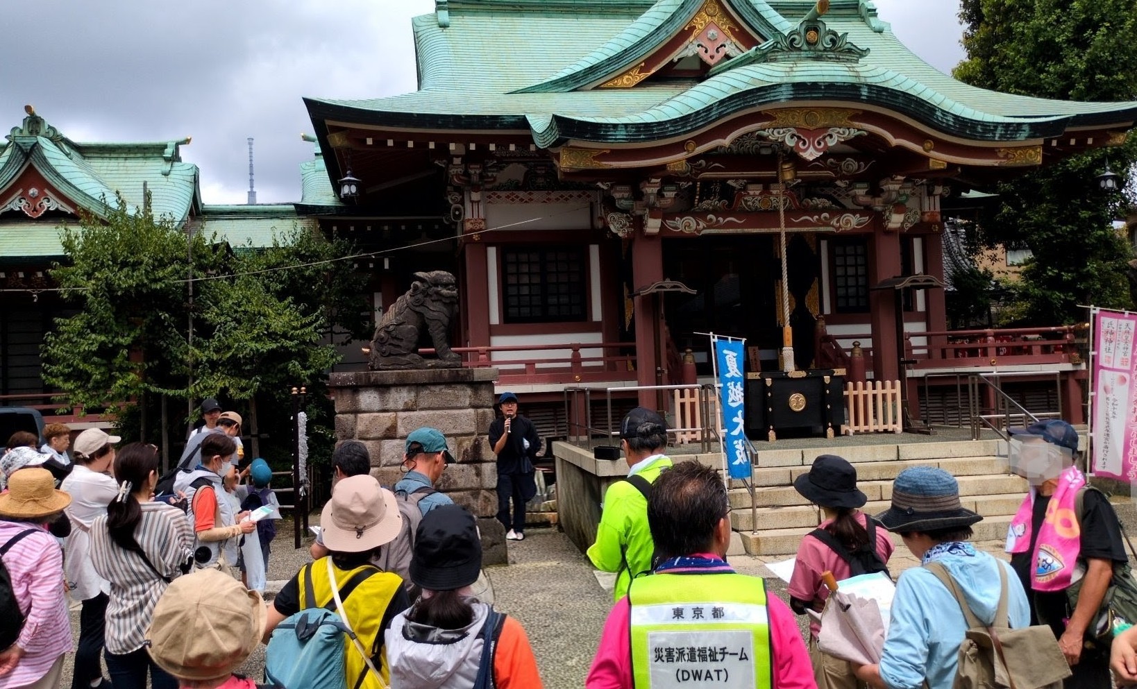 オリエンテーション(諏訪神社)