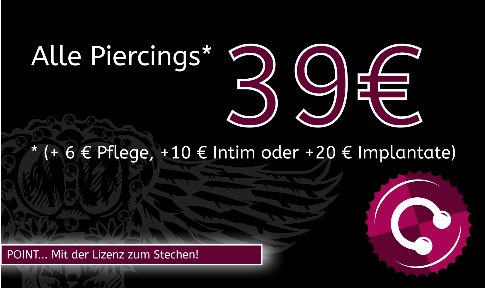 point piercing tattoo point piercing tattoo