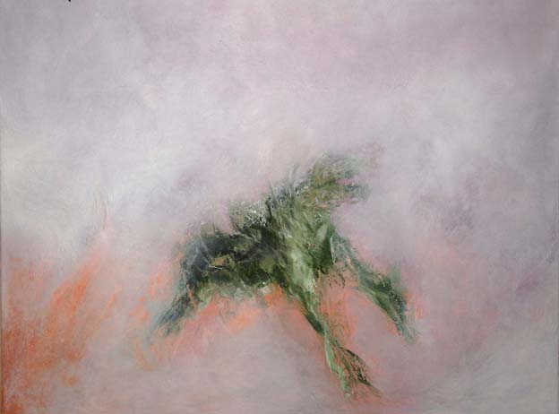 Nagual, oil on canvas, 30 x 50 cm