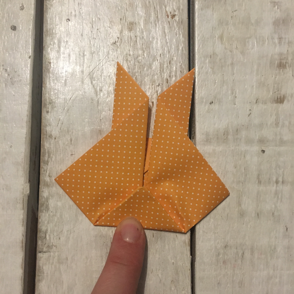 Origami Hasengesicht - kathrin-kachlers Webseite!