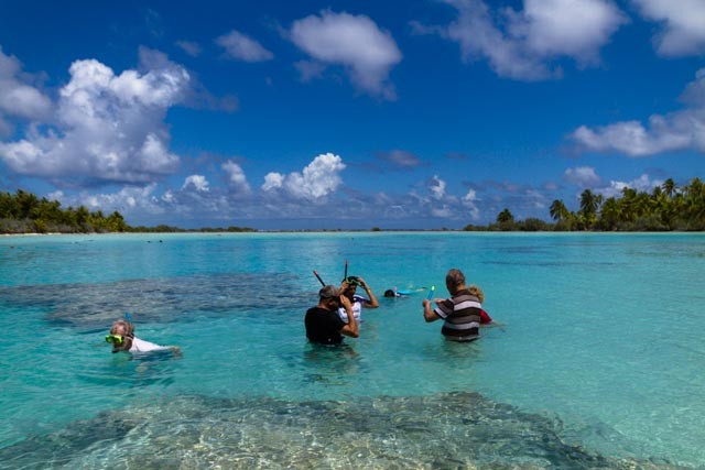 Snorkeling lagon bleu