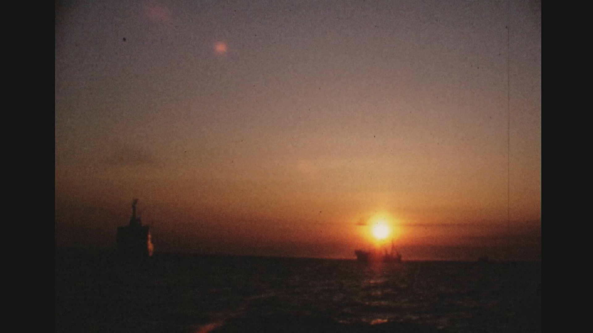 Coucher de soleil sur les bancs de Terre-Neuve