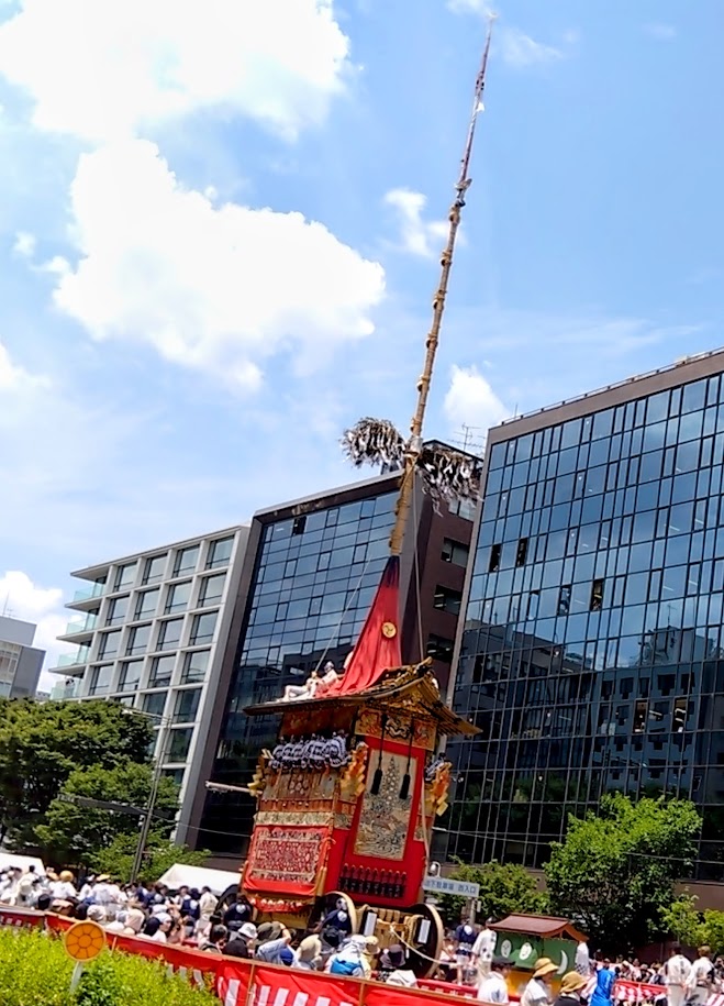 祇園祭・山鉾巡行日に出店します