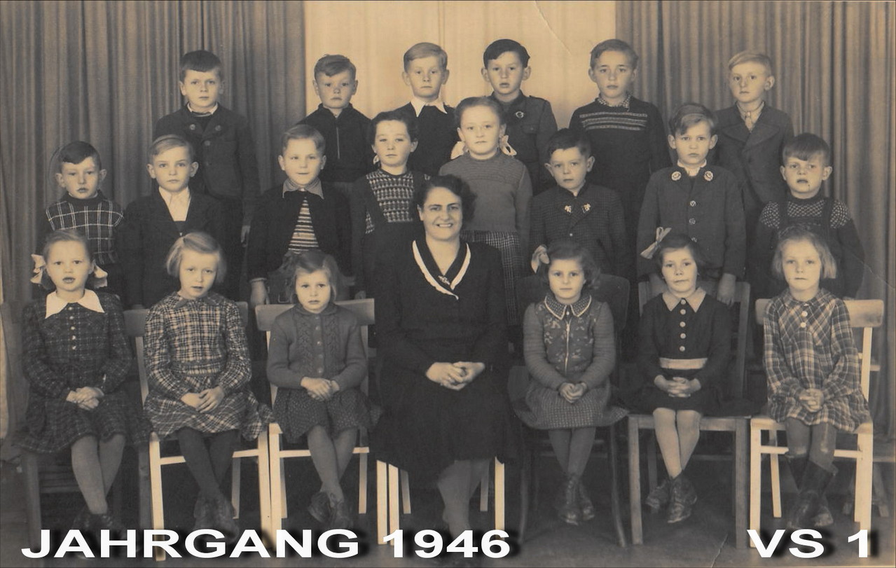 Jahrgang 1946 - Volksschule / 1. Klasse
