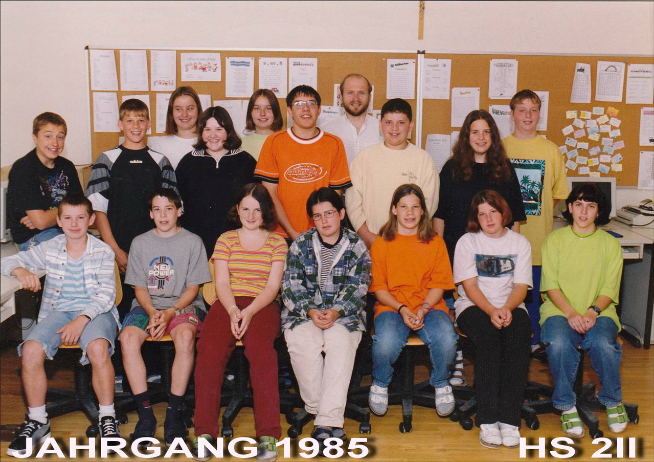 Jahrgang 1985 - Hauptschule / 2II Klasse