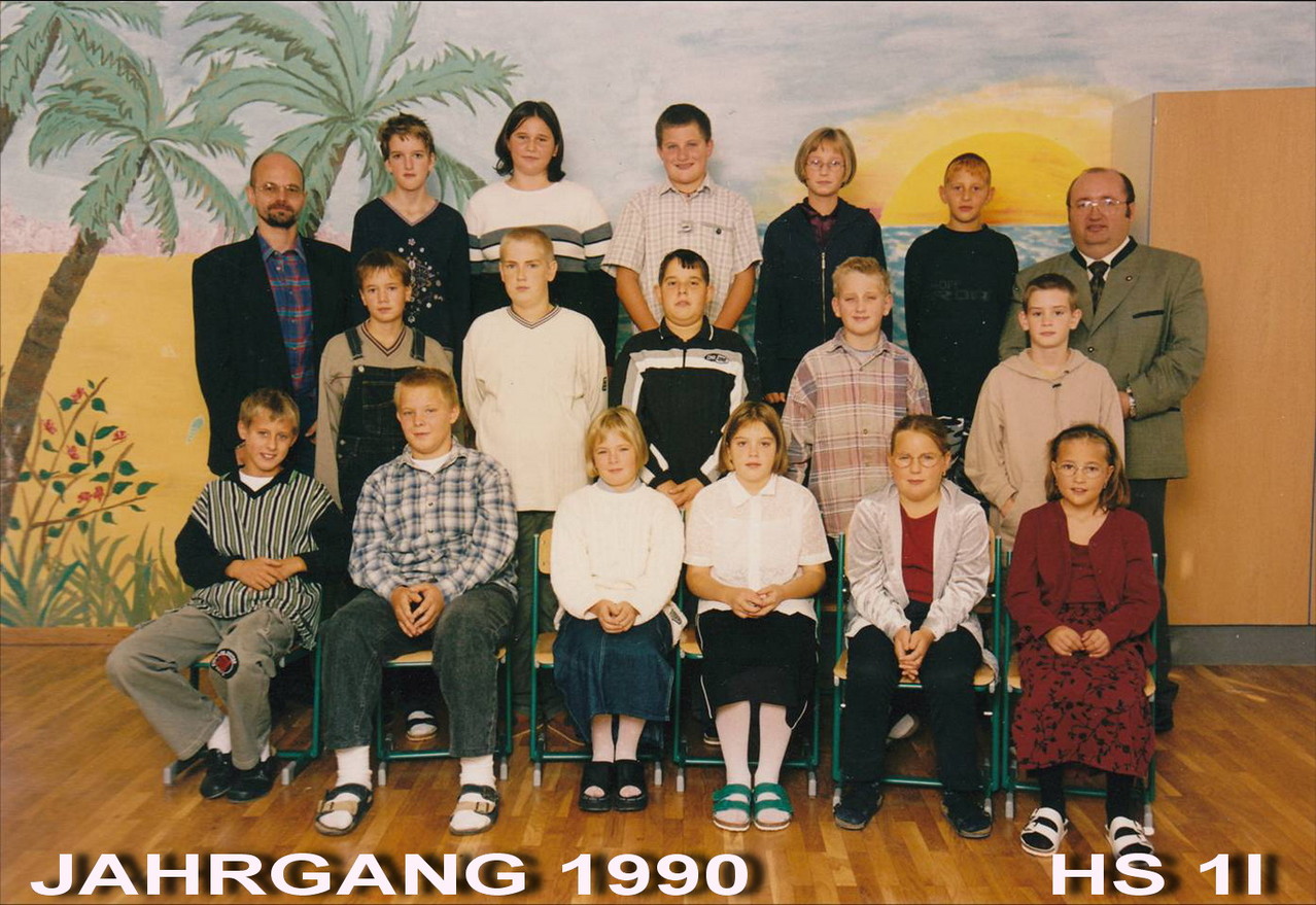 Jahrgang 1990 - Hauptschule / 1a Klasse