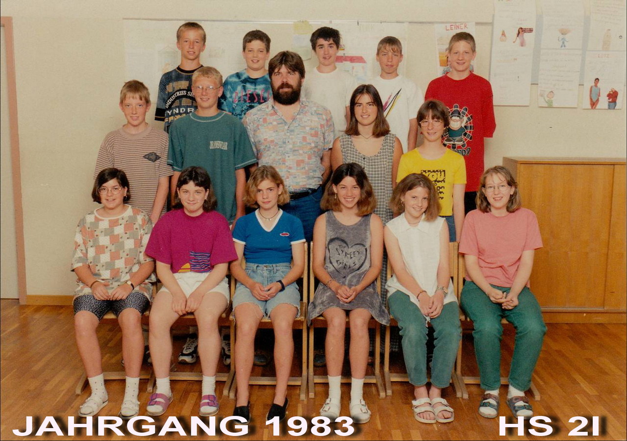 Jahrgang 1983 - Hauptschule / 2I Klasse