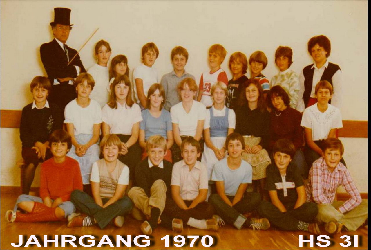 Jahrgang 1970 - Hauptschule / 3I Klasse
