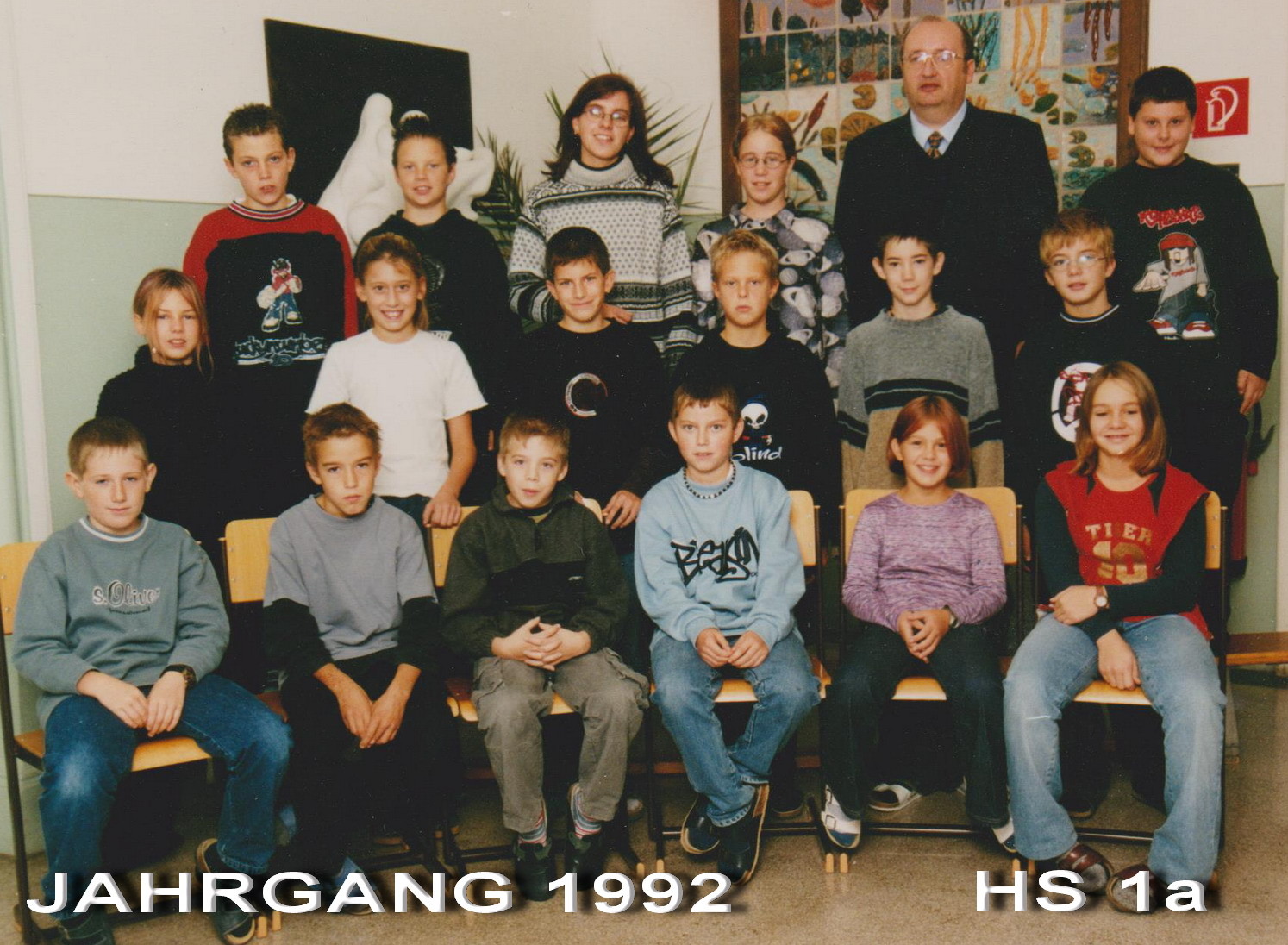 Jahrgang 1992 - Hauptschule / 1a Klasse