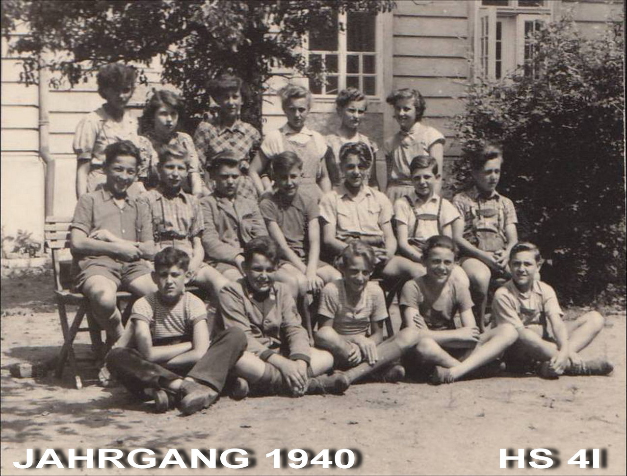 Jahrgang 1940 - Hauptschule / 4I Klasse