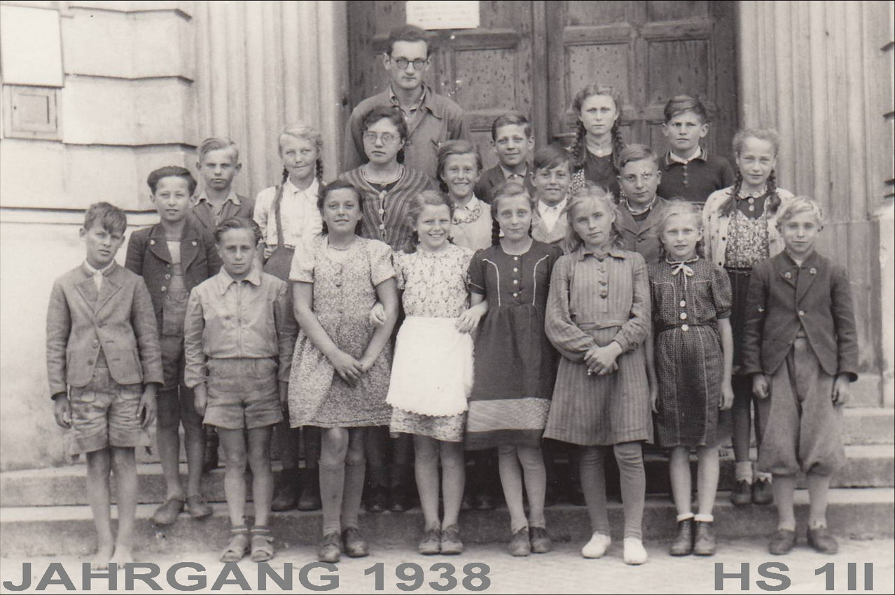 Jahrgang 1938 - Hauptschule / 1II Klasse