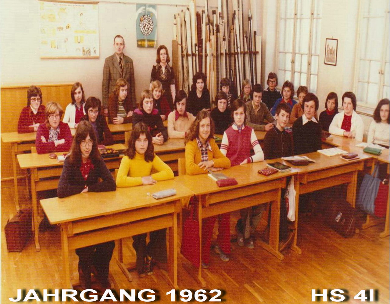Jahrgang 1962 - Hauptschule / 4I Klasse