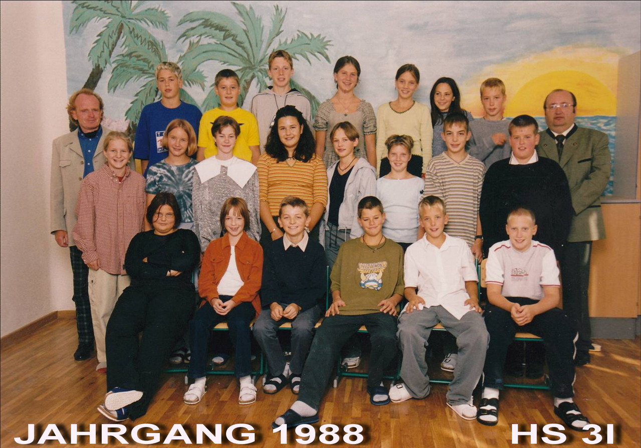 Jahrgang 1988 - Hauptschule / 3I Klasse