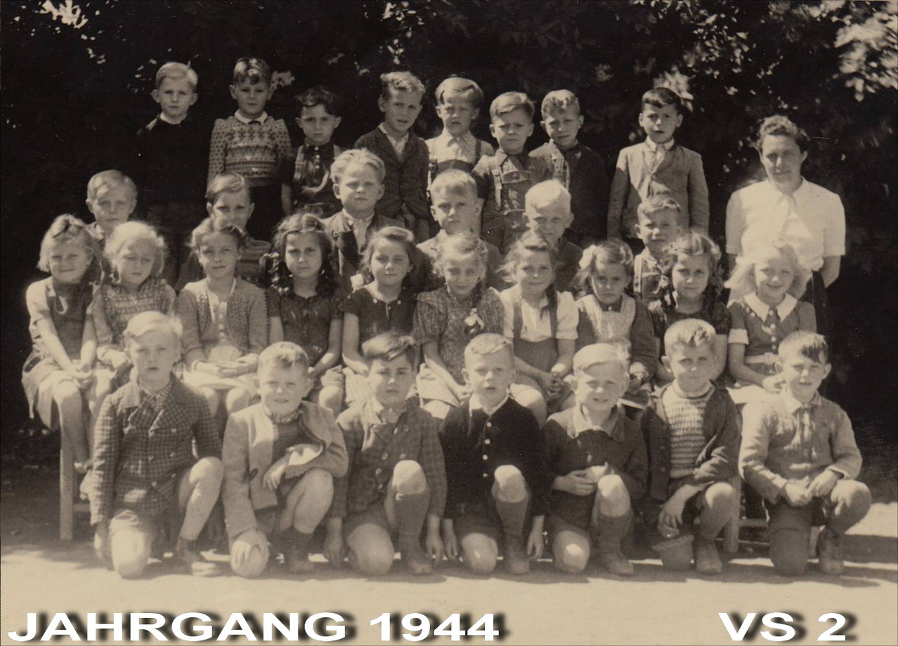 Jahrgang 1944 - Volksschule / 2. Klasse