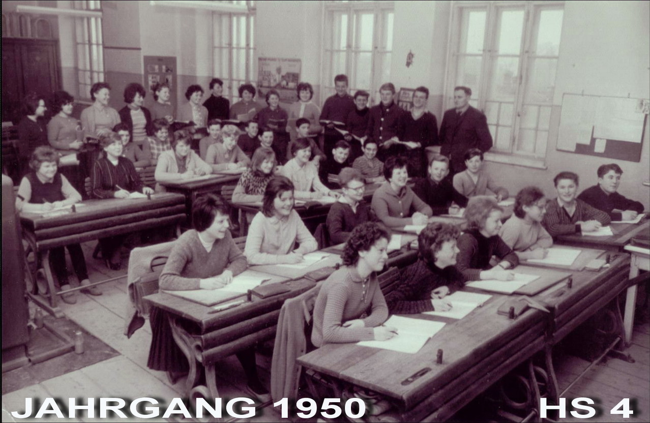 Jahrgang 1950 - Hauptschule / 4. Klasse