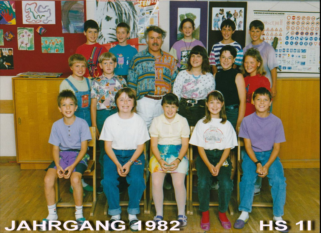 Jahrgang 1982 - Hauptschule / 1I Klasse