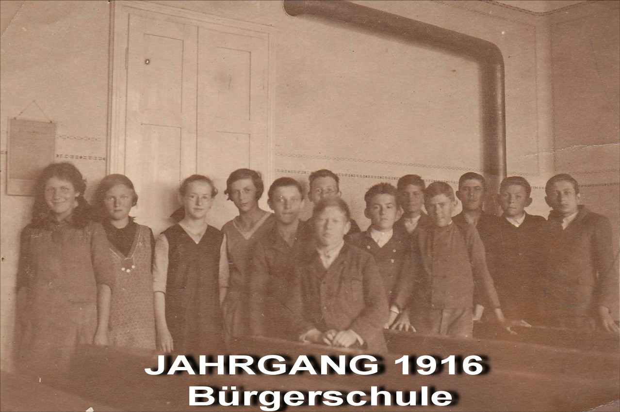 Jahrgang 1915 - Bürgerschule