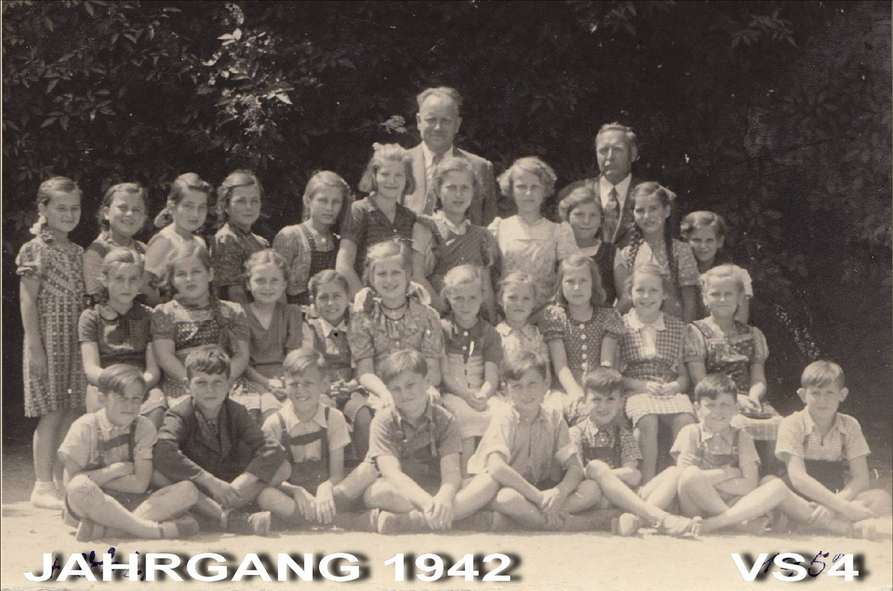 Jahrgang 1942 - Volksschule / 4. Klasse