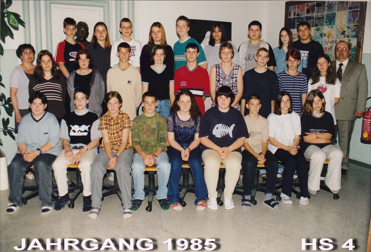 Jahrgang 1985 - Hauptschule / 4. Klasse