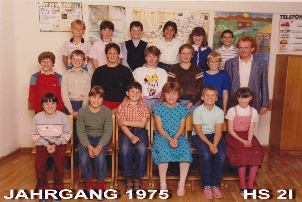 Jahrgang 1975 - Hauptschule / 2I Klasse