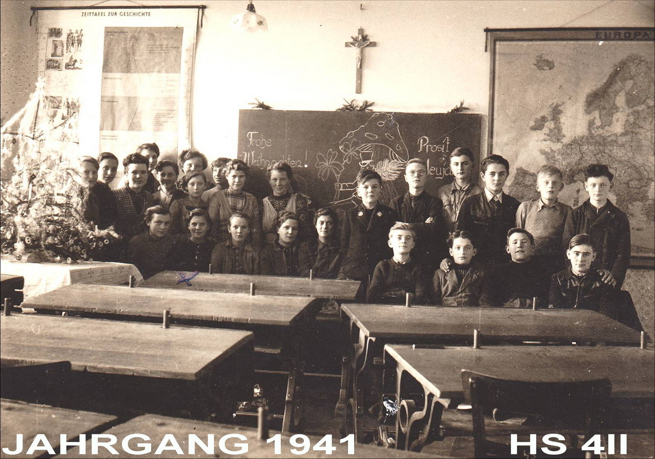 Jahrgang 1941 - Hauptschule / 4II Klasse