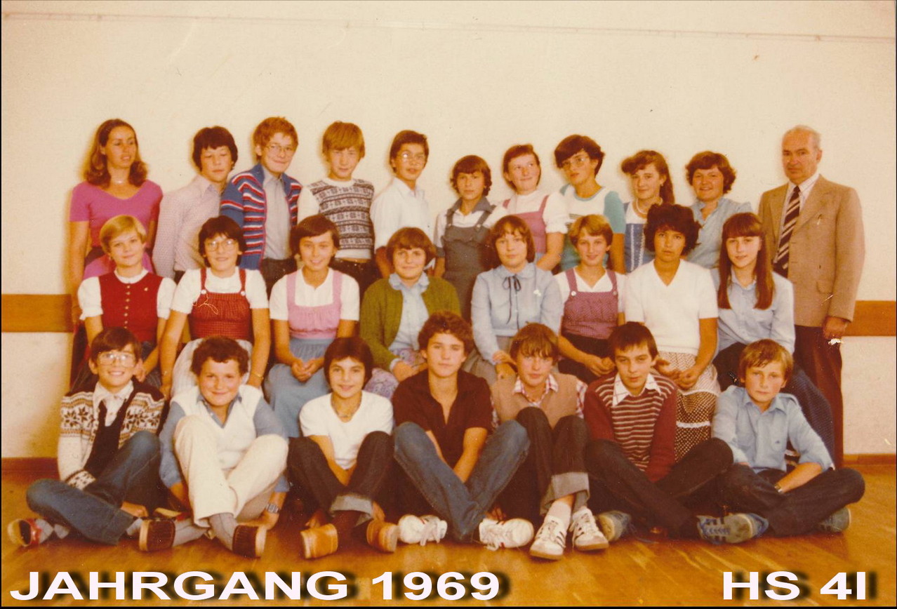Jahrgang 1969 - Hauptschule / 4I Klasse