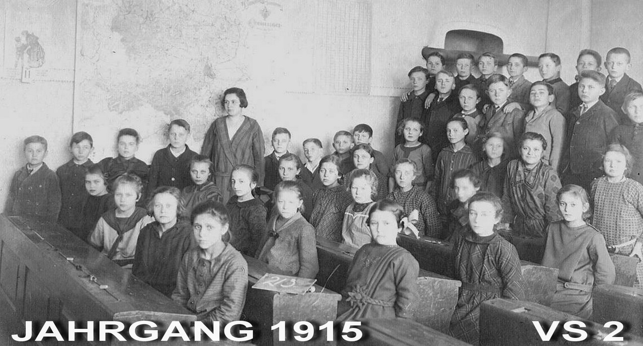 Jahrgang 1915 - Volksschule / 2. Klasse