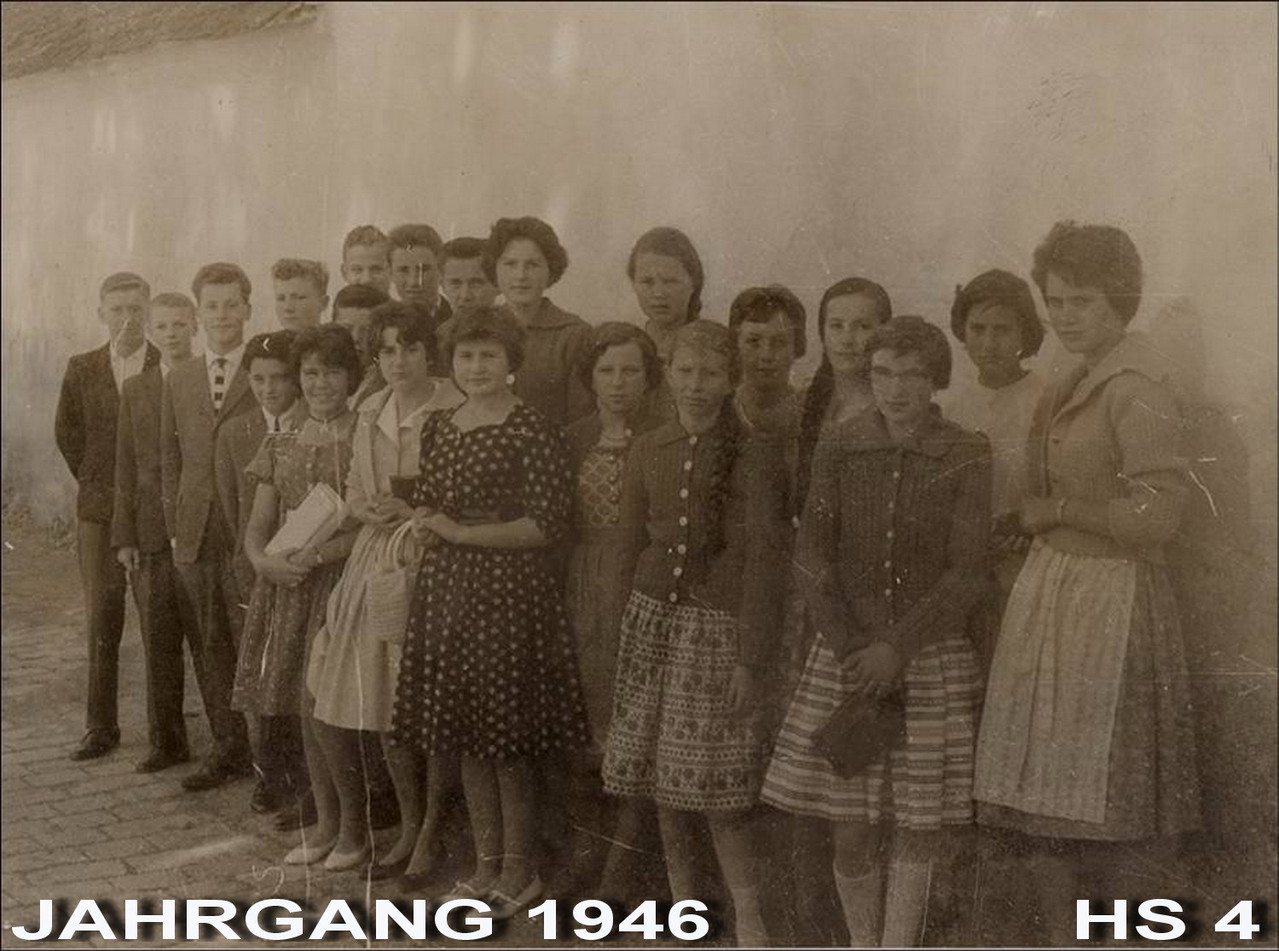Jahrgang 1946 - Hauptschule / 4. Klasse