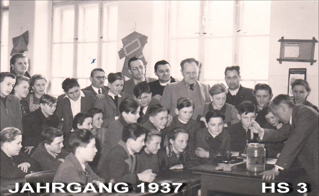 Jahrgang 1937 - Hauptschule / 3. Klasse