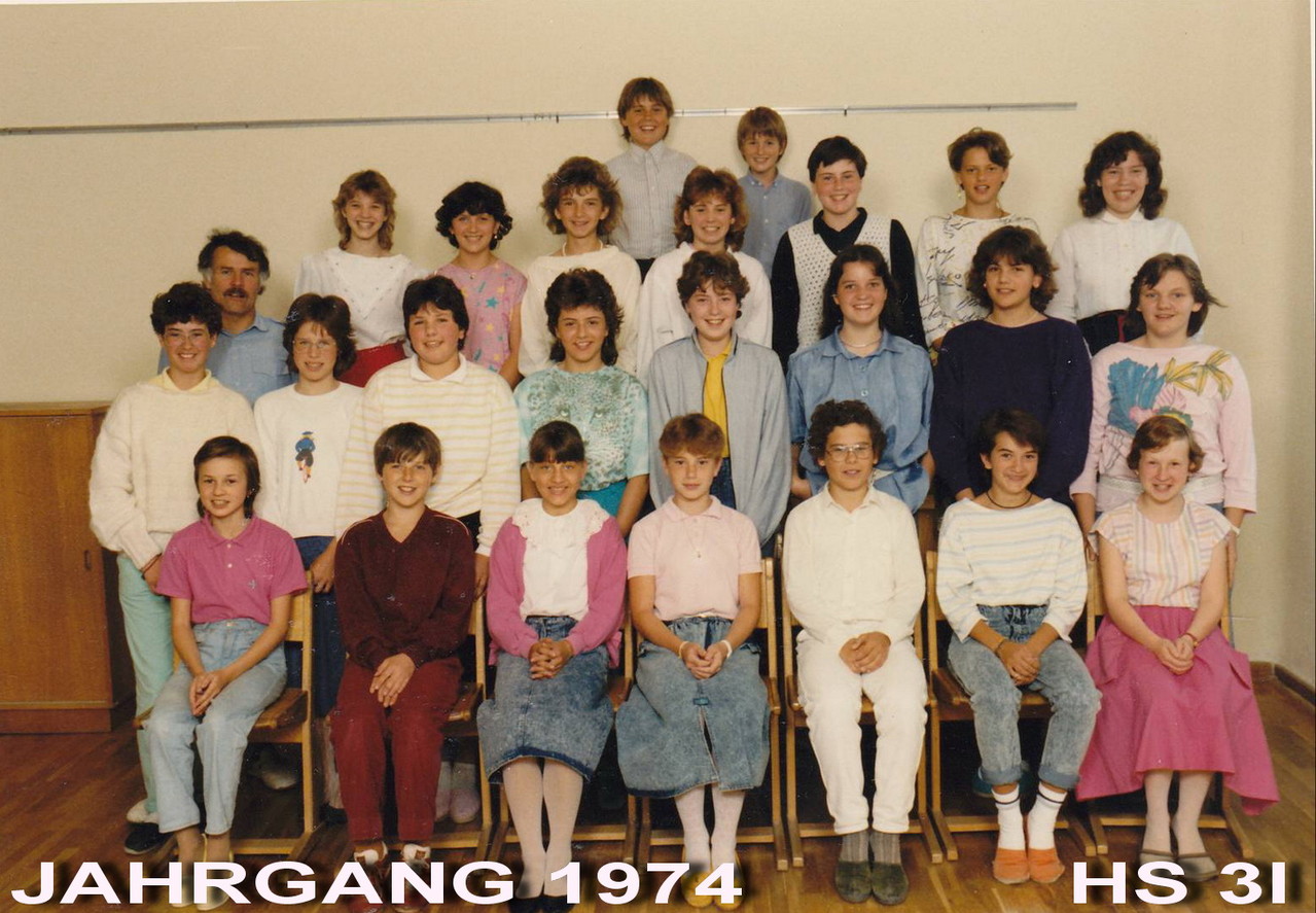 Jahrgang 1974 - Hauptschule / 3I Klasse