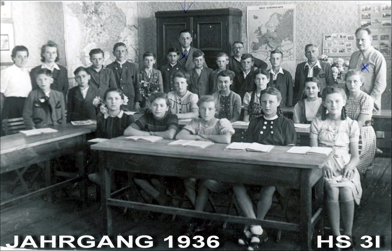 Jahrgang 1936 - Hauptschule / 3I Klasse