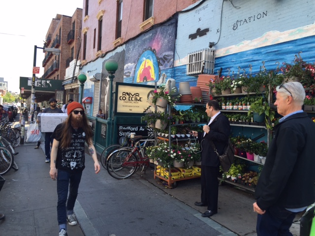 Dans les rues de Williamsburg