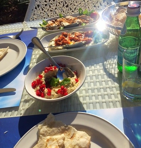 Restaurant libanais sur la Marina