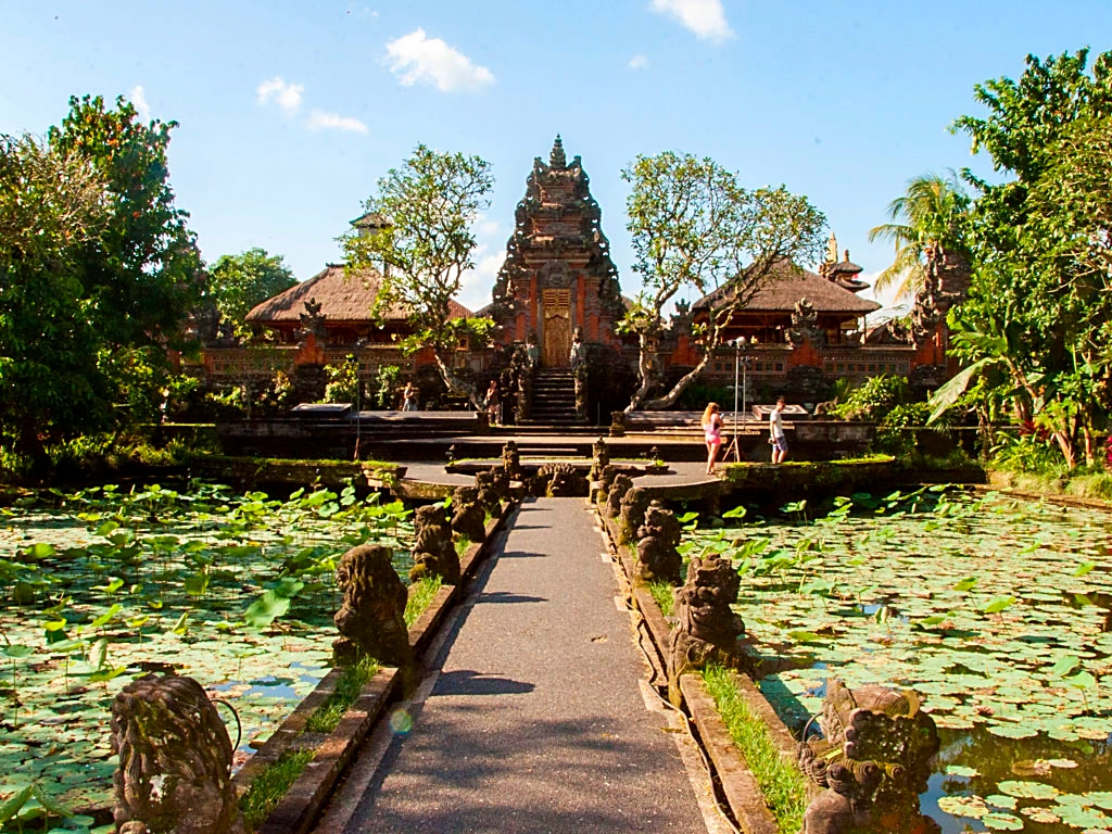 Temple Saraswati à Ubud