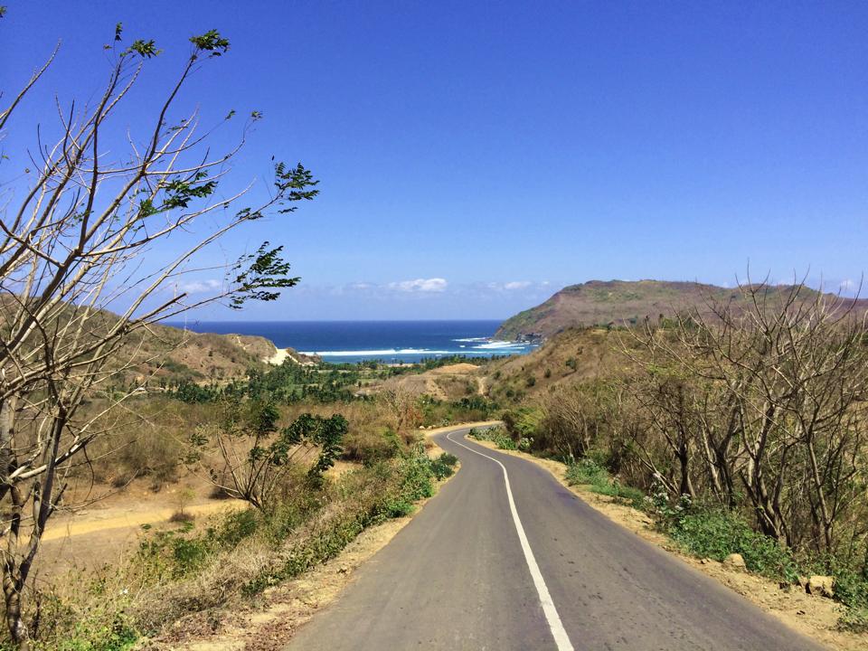 Sur la route à Lombok