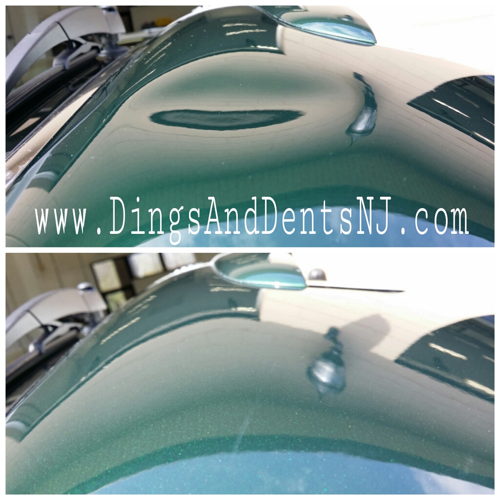 Before & After Dings and Dents NJ Paintless Dent Removal in New Jersey