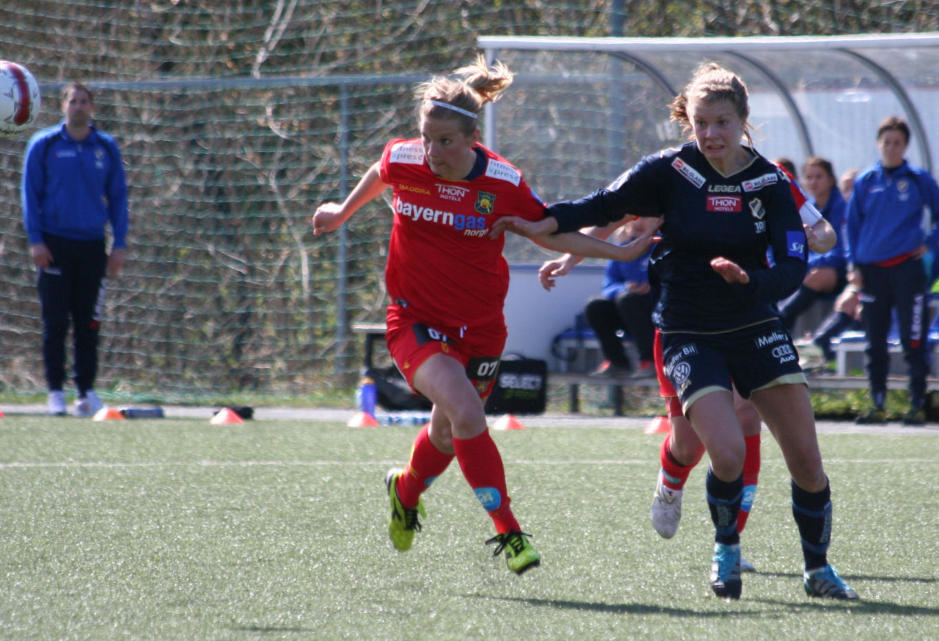 Gunhild Herregården (li.), Ada Stolsmo Hegerberg