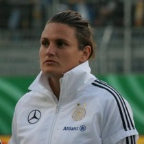 Nadine Angerer steht beim 2.WM-Gruppenspiel vor ihrem 100.Einsatz im Tor der Nationalmannschaft.