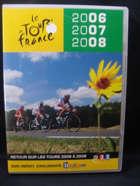 DVD  Tour de France 2006-2007-2008