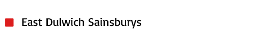 East Dulwich Sainsburys