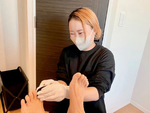 東京リラックセーションアカデミー角質フットケア１日講習受講生