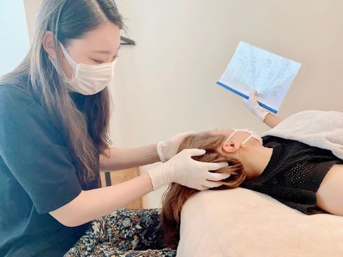 東京リラックセーションアカデミードライヘッドマッサージ１日講習受講生