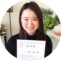 寝て行うヘッドマッサージ・目の疲れ２０分コースが学べる講習受講生