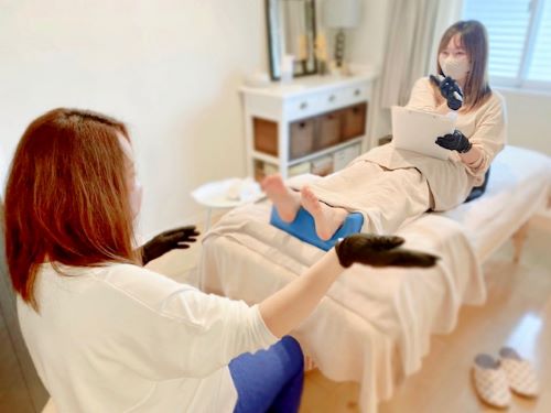 東京リラックセーションアカデミー角質フットケア１日講習受講生