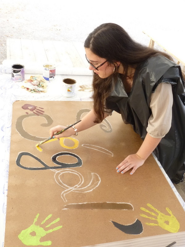 Déco pour le Festival Ségal'art