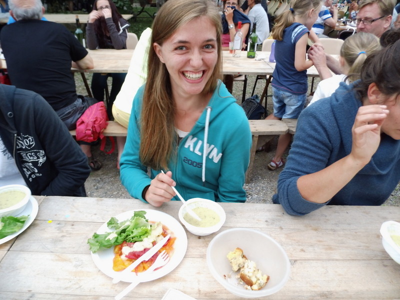 Repas à la ferme chez Ferrand