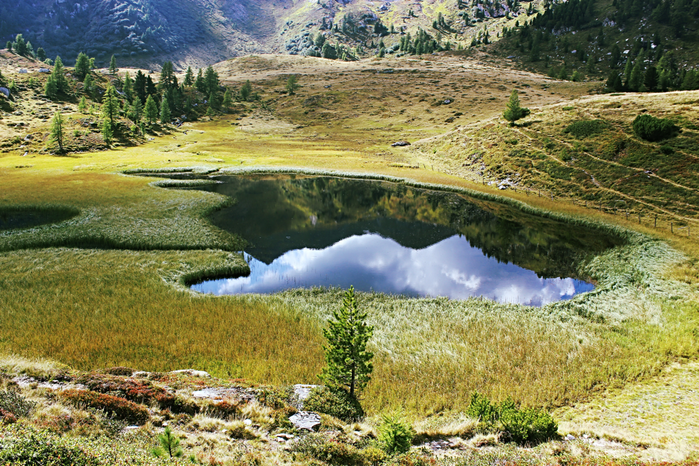 Almsommer in Salzburg, Foto: Twengeralmsee (Langau)